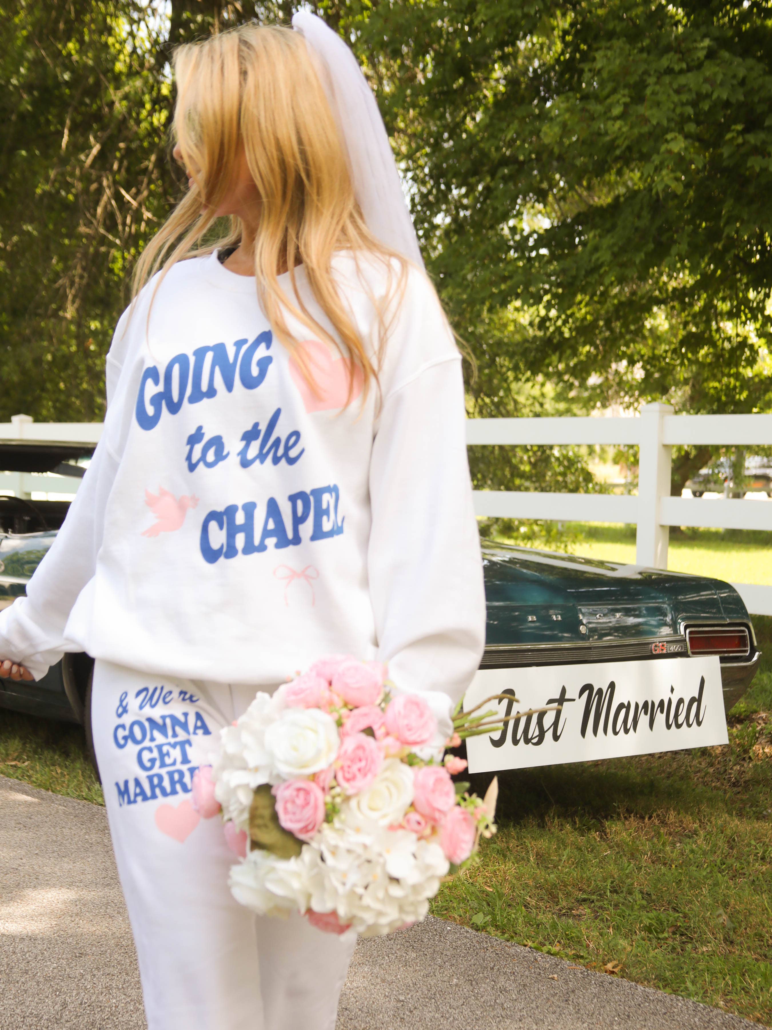 Women's Going to the Chapel Bridal Sweatshirt