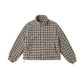 Women's Plaid Lambswool Jacket Green/Beige