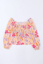 Deleon Square Neck Blouse