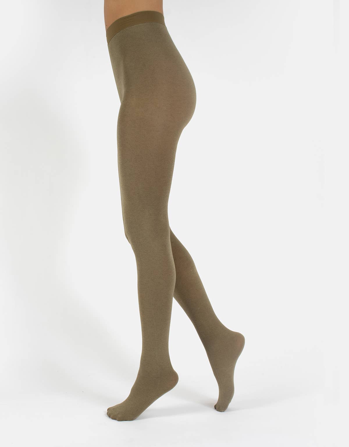 Opaque Winter Tights - Nude
