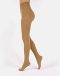 Opaque Winter Tights - Nude