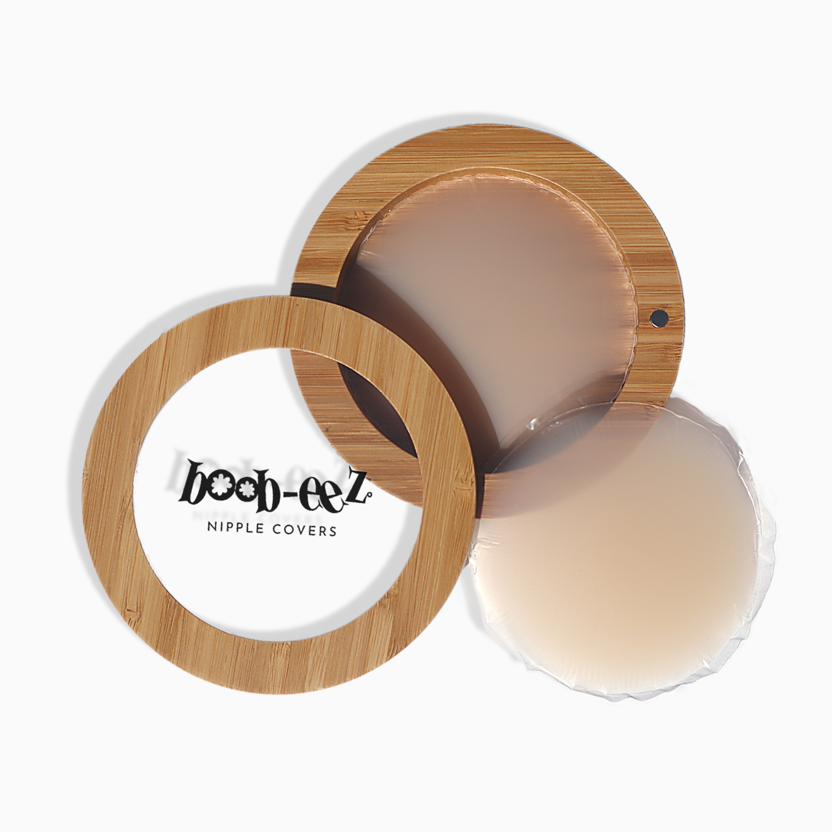 Nipple Covers + Bamboo Compact: Medium Tint