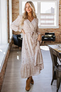 Bubble Maxi Dress - Leopard