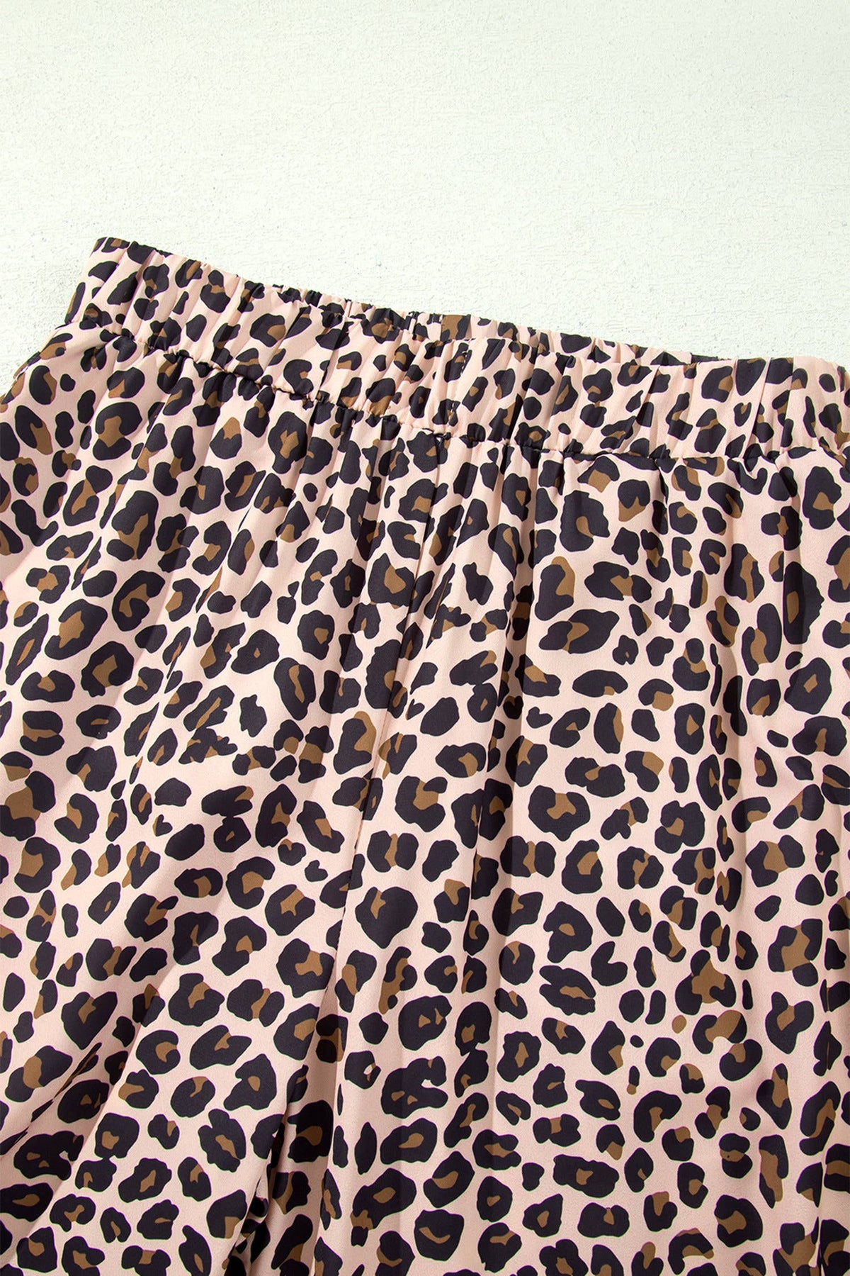 Leopard Wide Legged Pant