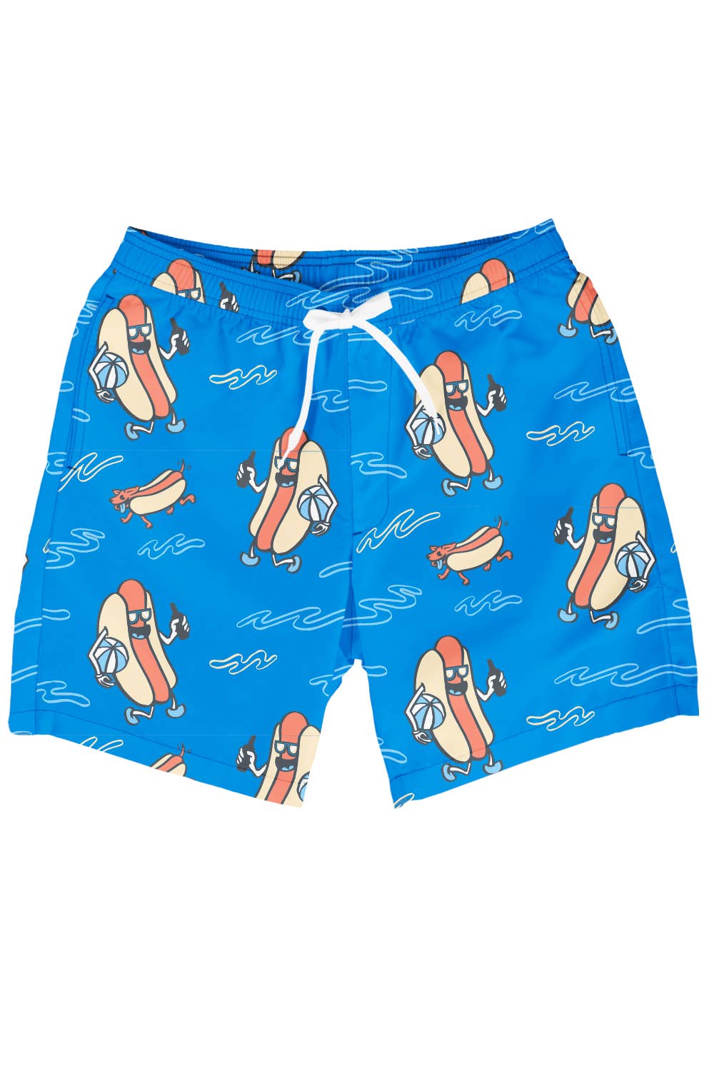 Hot Dog Swim Trunks