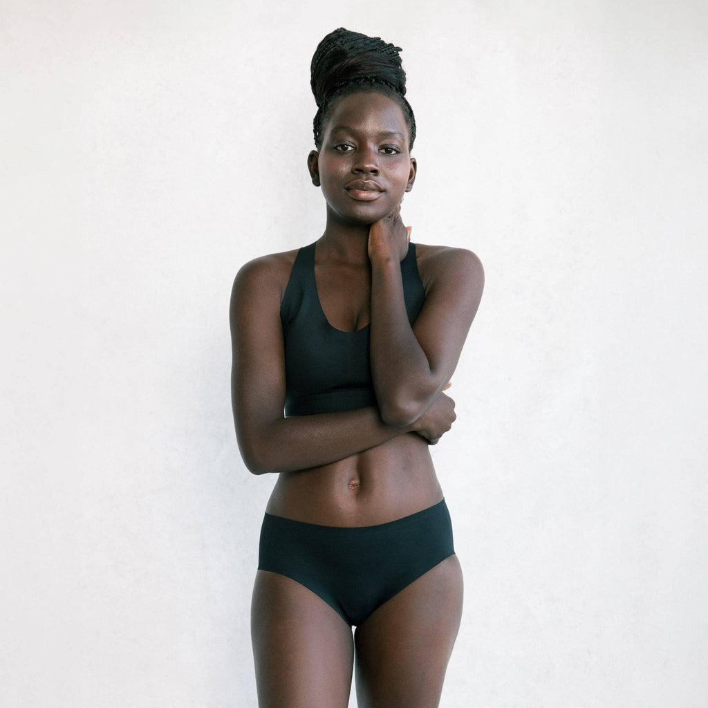 Leakproof Seamless Brief - Super: Black