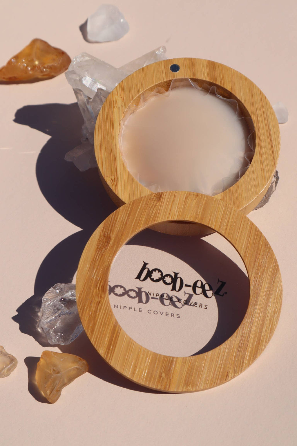 Nipple Covers + Bamboo Compact: Light Tint