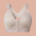 Front Closure Post-Surgery Bra: Beige