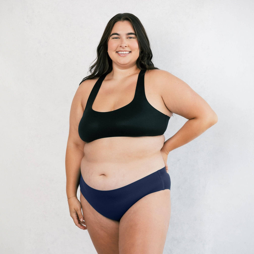 Leakproof Seamless Brief - Super: Black