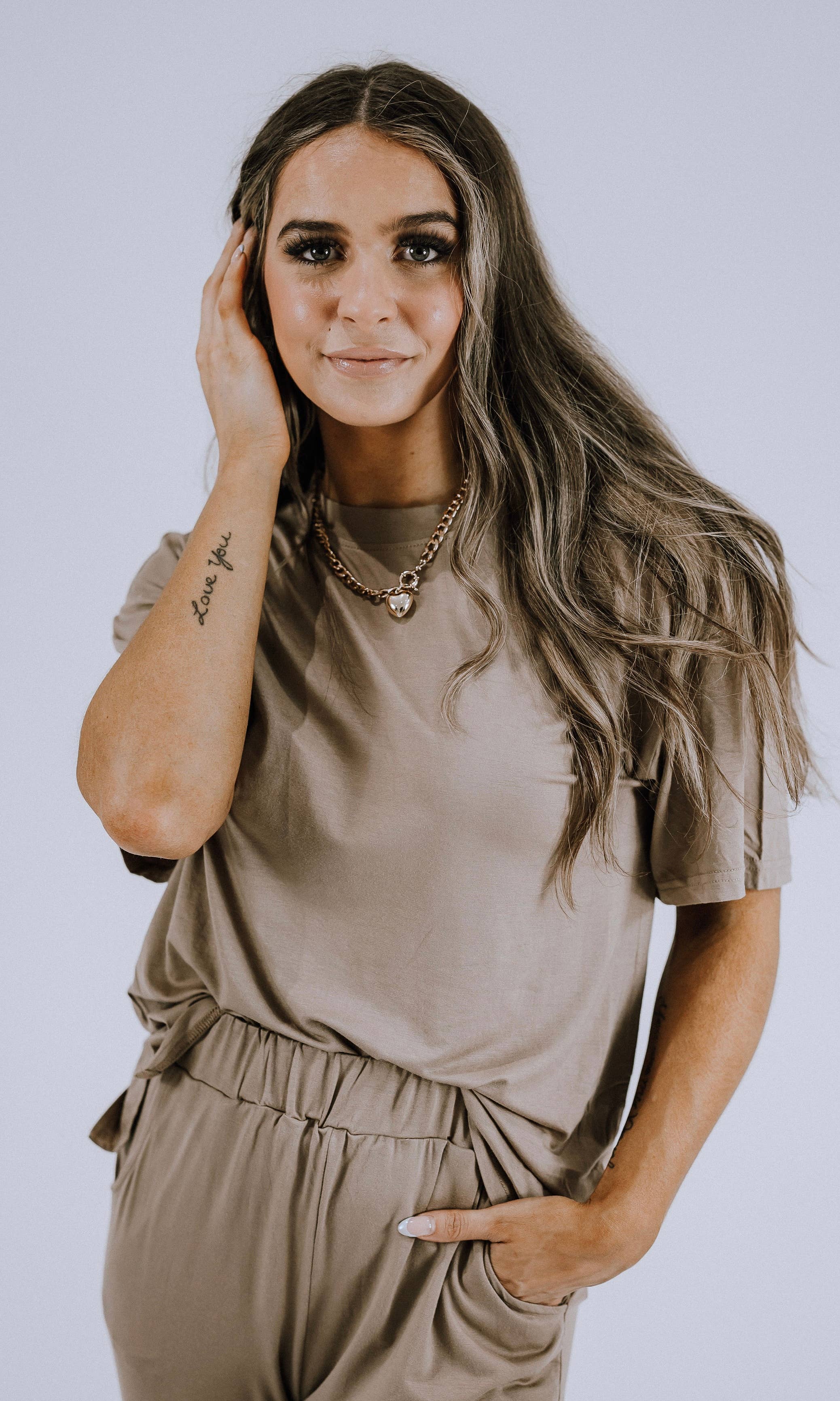 Latte Bamboo Lounge Set