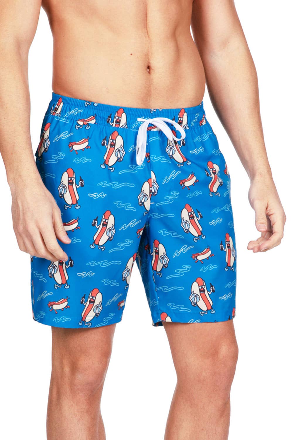 Hot Dog Swim Trunks