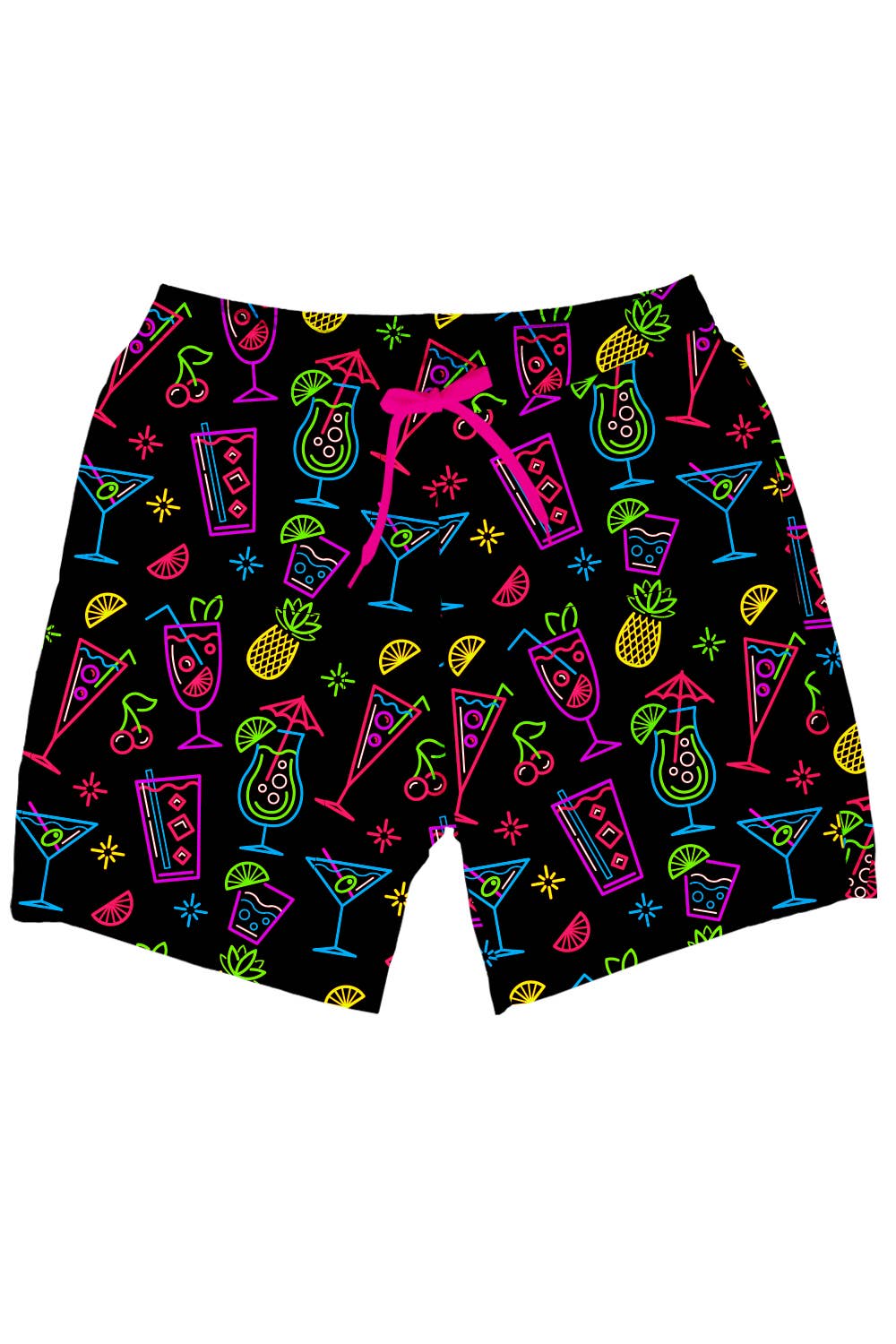 Neon Nightcap Stretch Swim Trunks