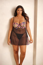 Nadia Embroidered Babydoll