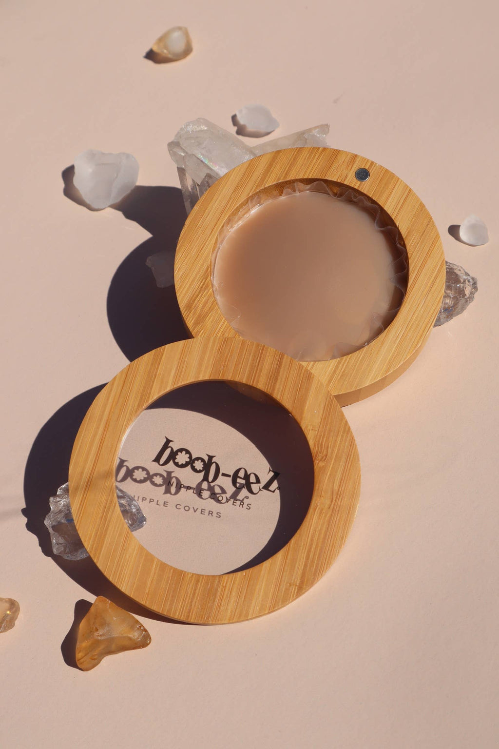 Nipple Covers + Bamboo Compact: Medium Tint