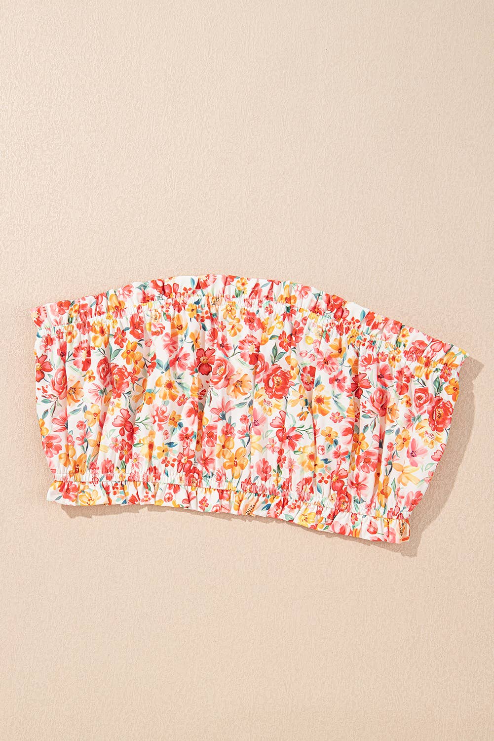 Boho Floral Bandeau and Pants Set