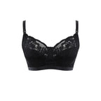 Women's Panache Nursing Bra Black Flat Lay