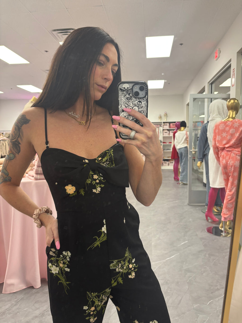 Jenna Floral Wide Leg Jumpsuit