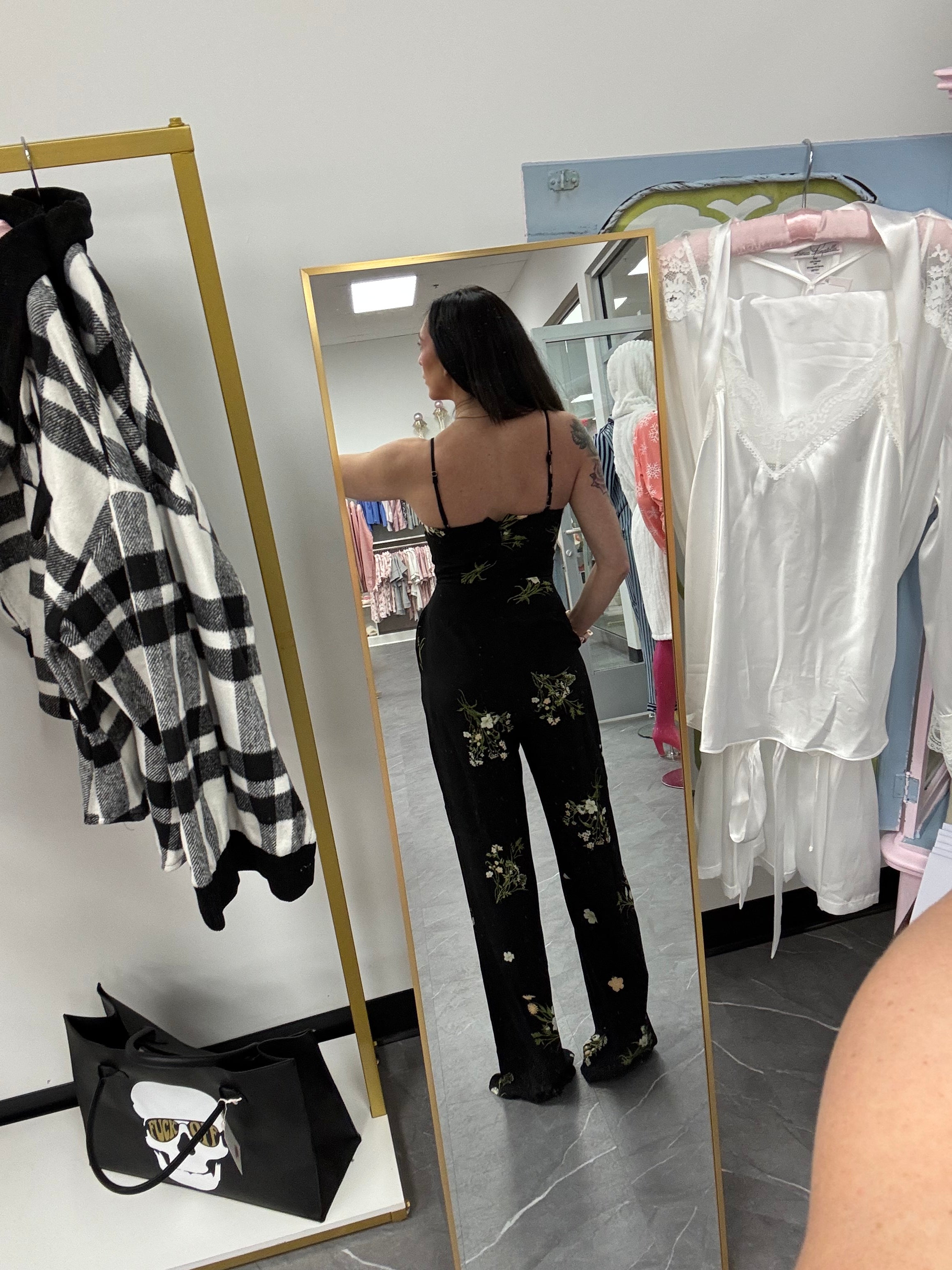 Jenna Floral Wide Leg Jumpsuit