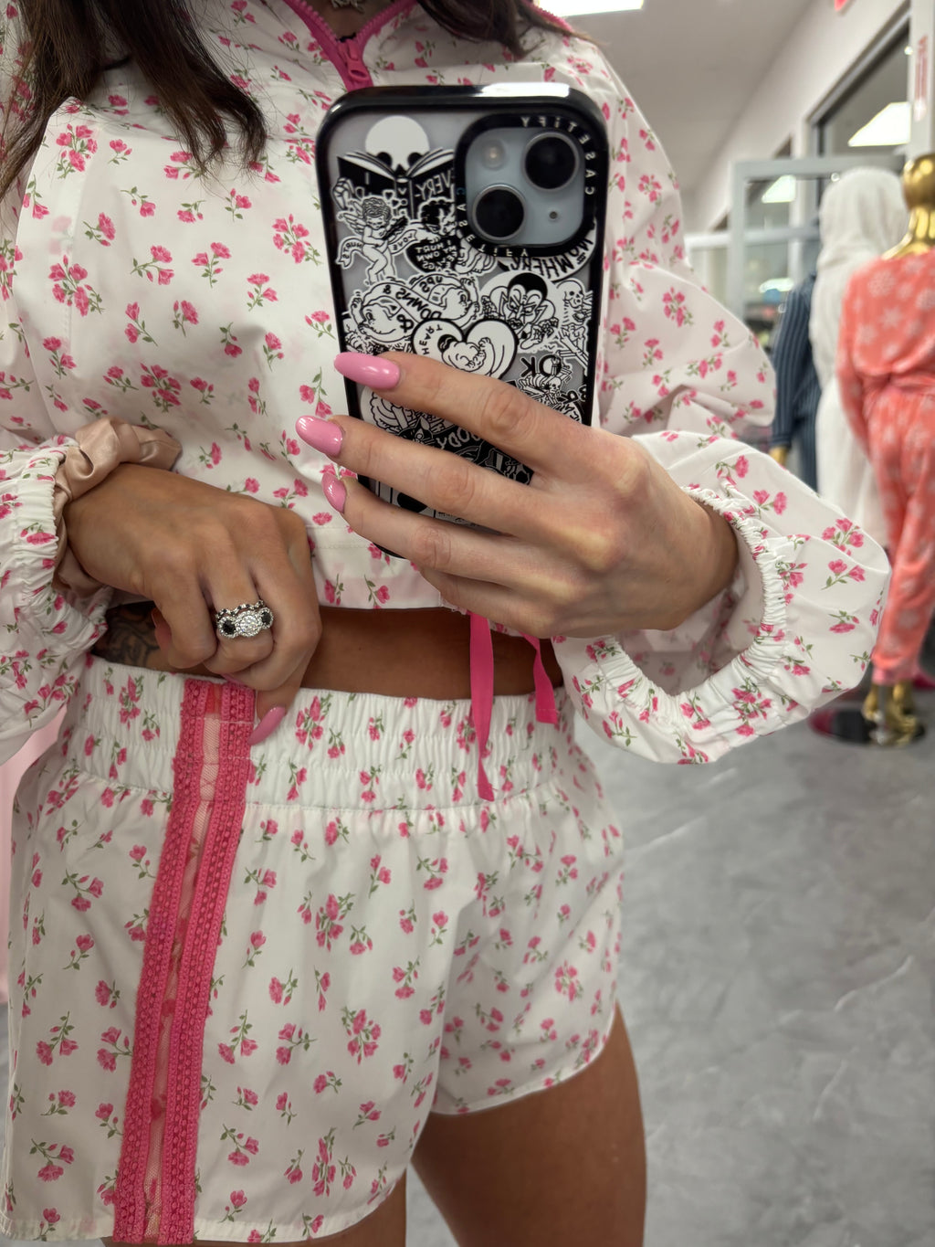 Silky Windbreaker Shorts