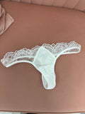 Pearl Chloe Lace Triangle Thong