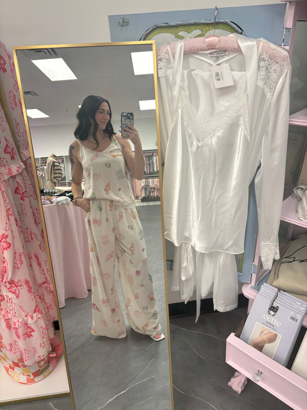 Summer Seashell V-neck Cami Top