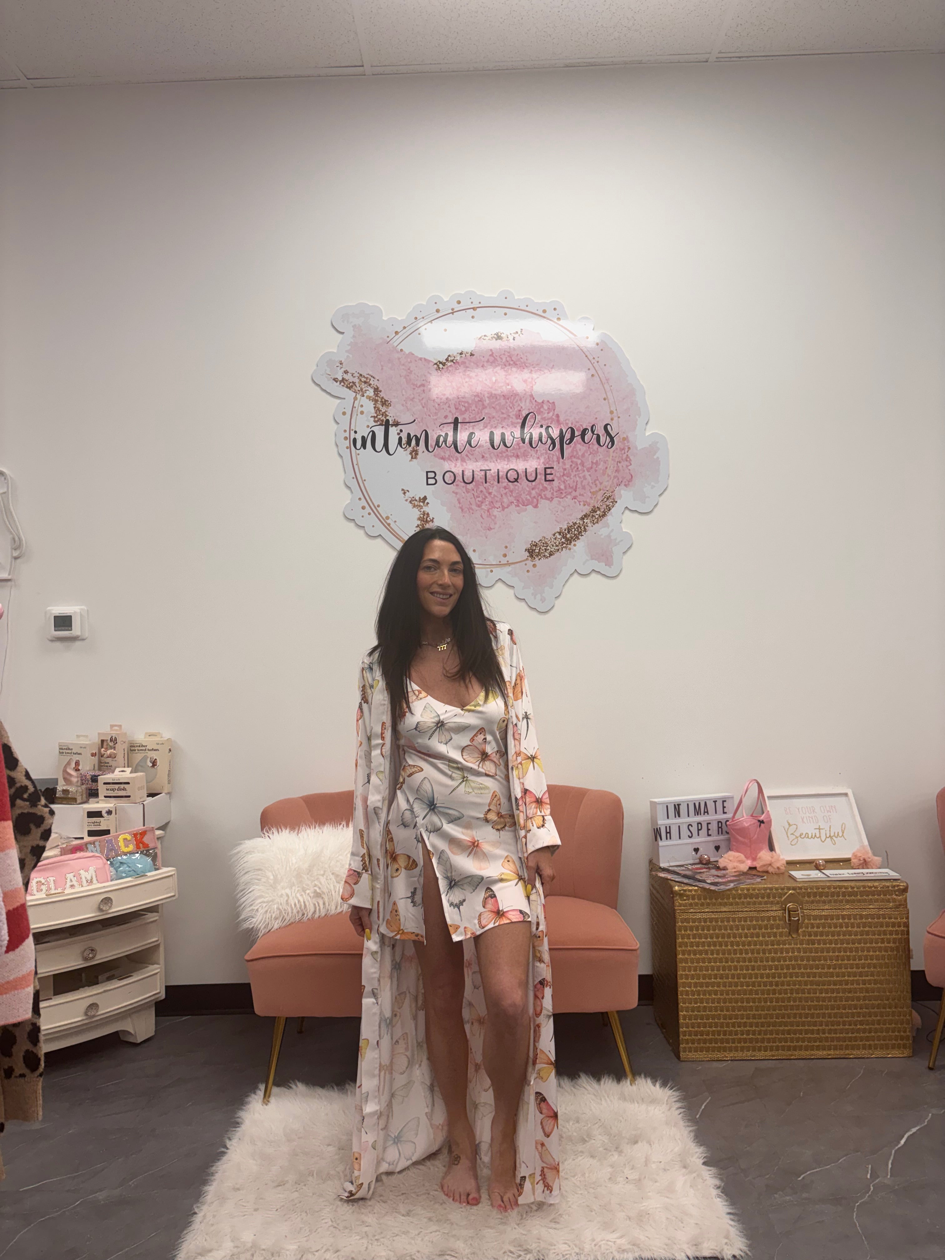 Maxi Robe - Pastel Wings