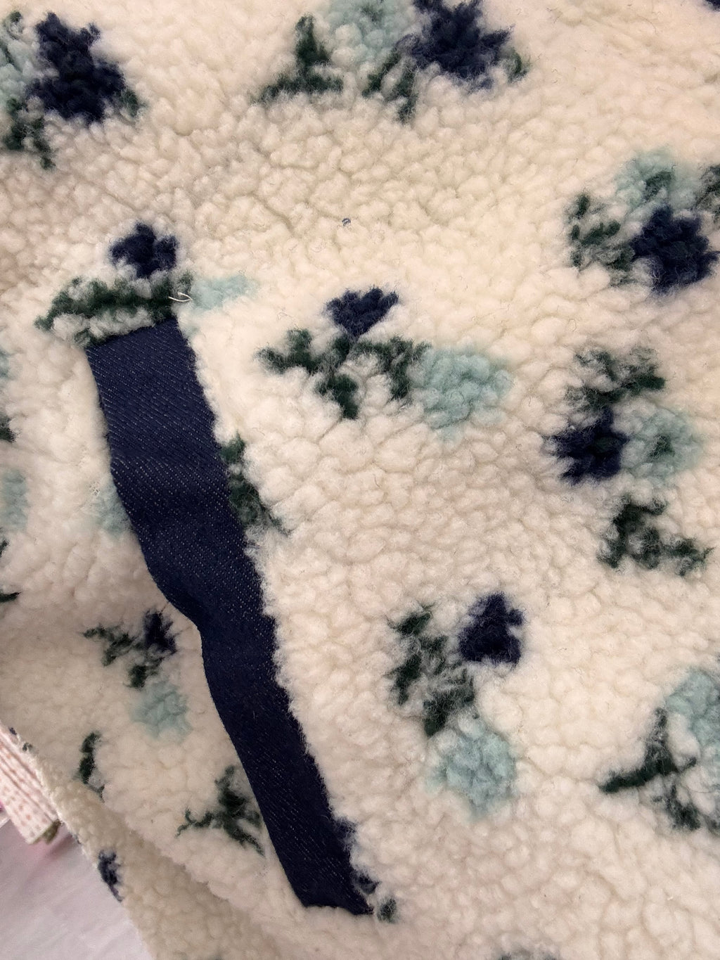 Floral  Collared Button-Down Jacket
