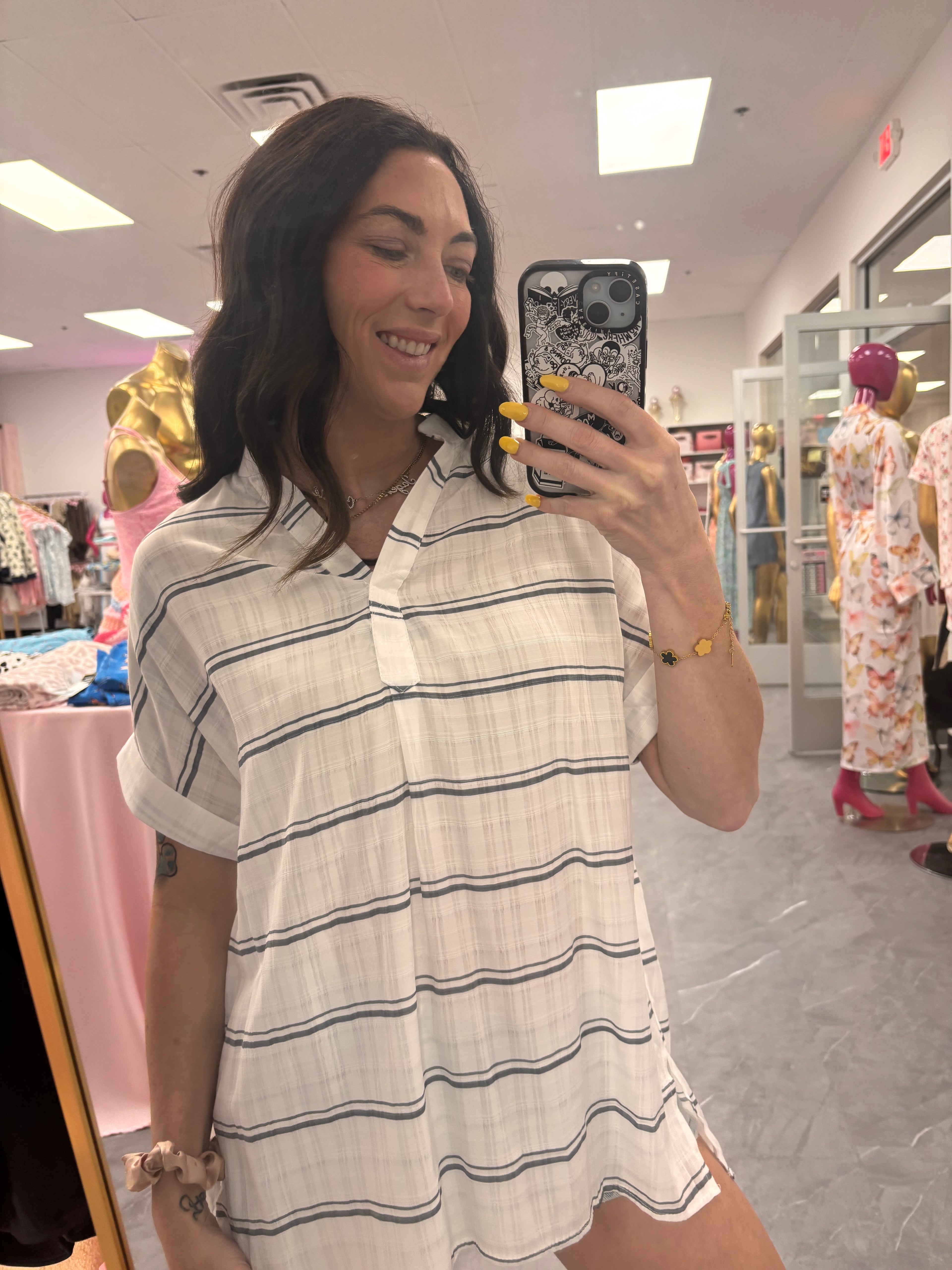 Striped Relaxed Shirt