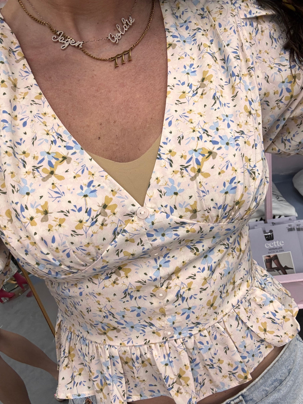 Floral Print Blouse