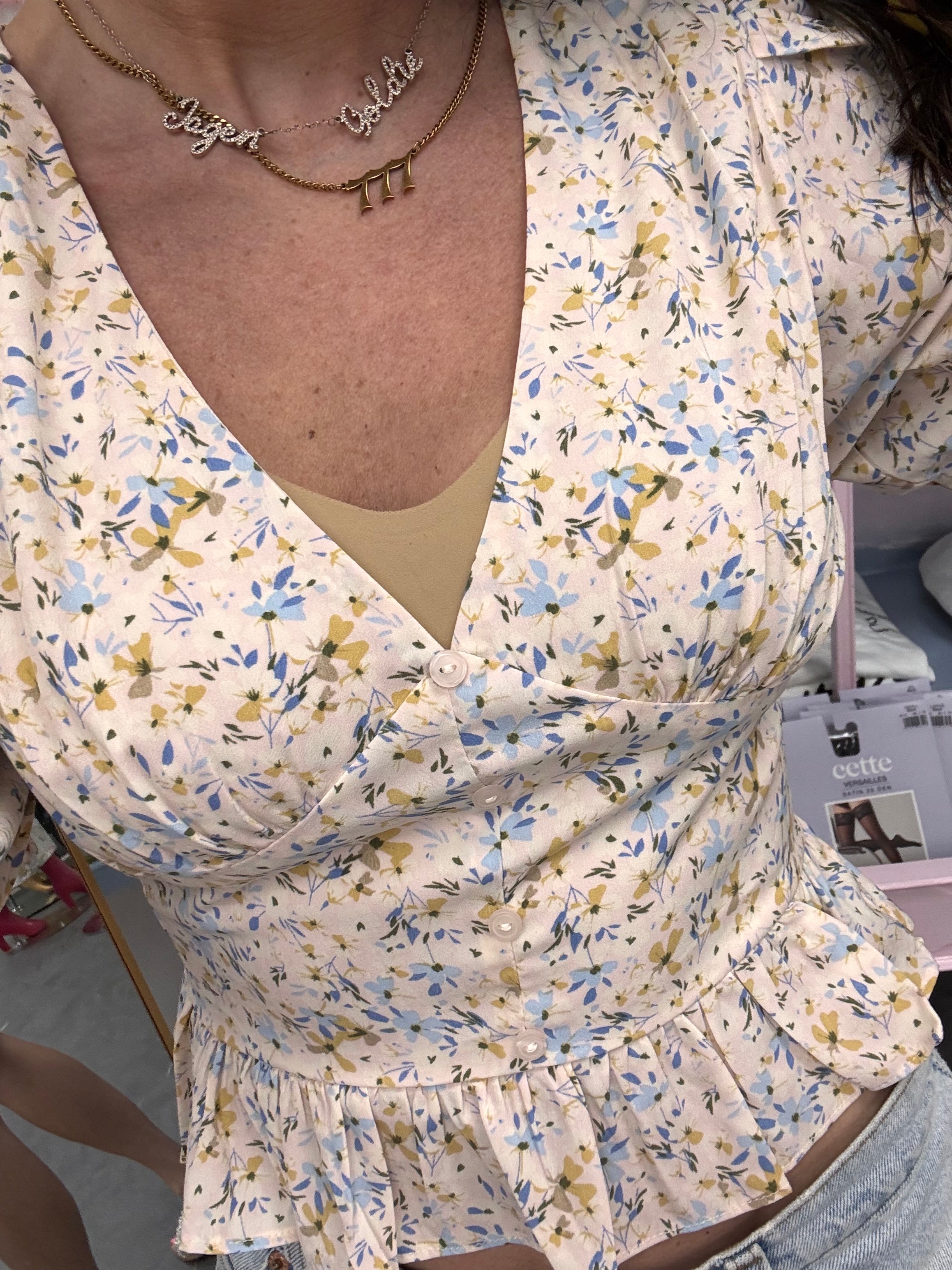 Floral Print Blouse
