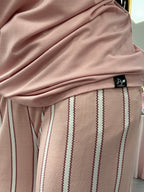 Bamboo Tee and Trouser Set : Blush Stripe
