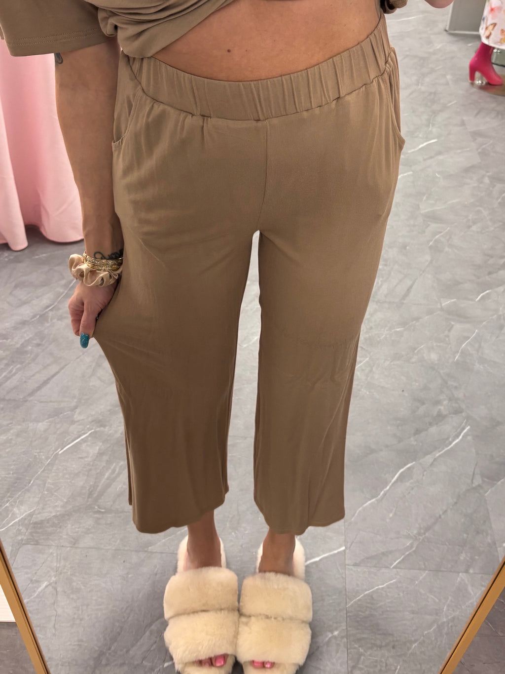 Latte Bamboo Lounge Set