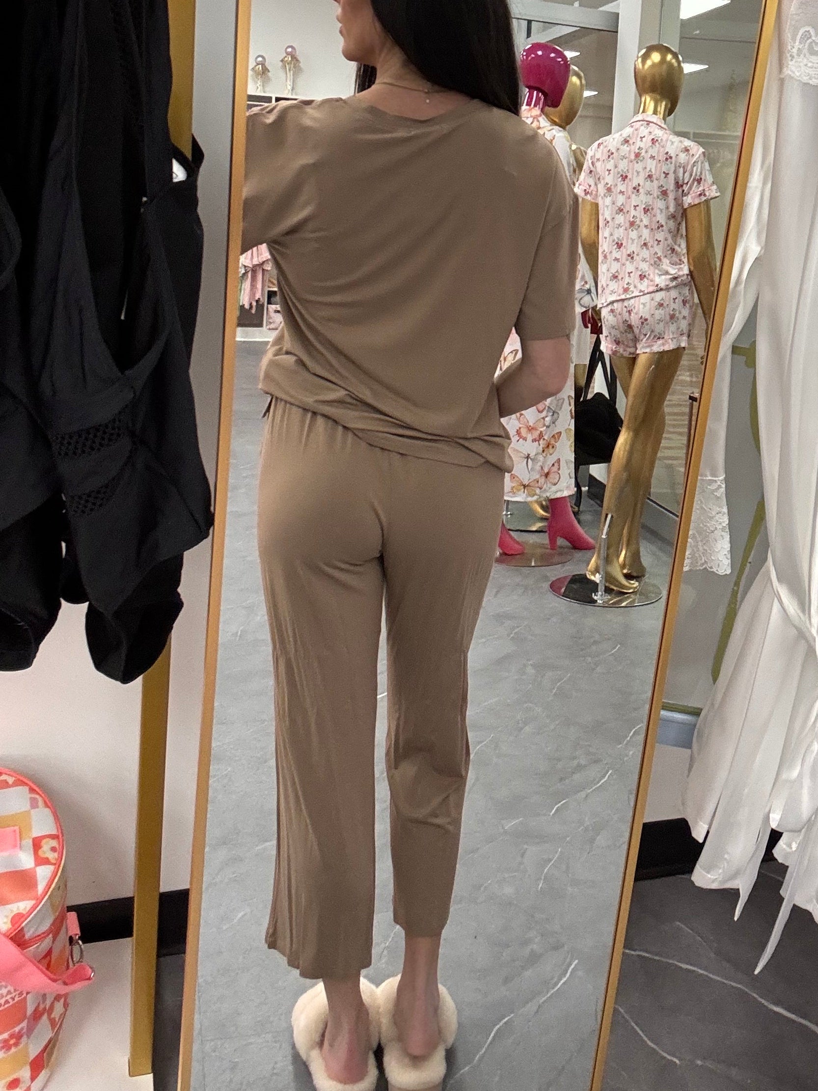 Latte Bamboo Lounge Set