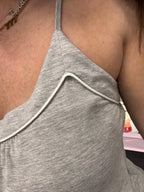 Bamboo Cami & Short Set Grey Marl - Intimate Whispers