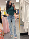 Mid Rise Y2K Boot Cut Denim Jeans