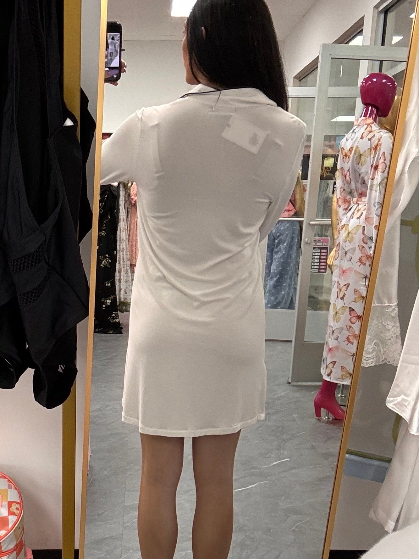 Bamboo Nightshirt in Cream