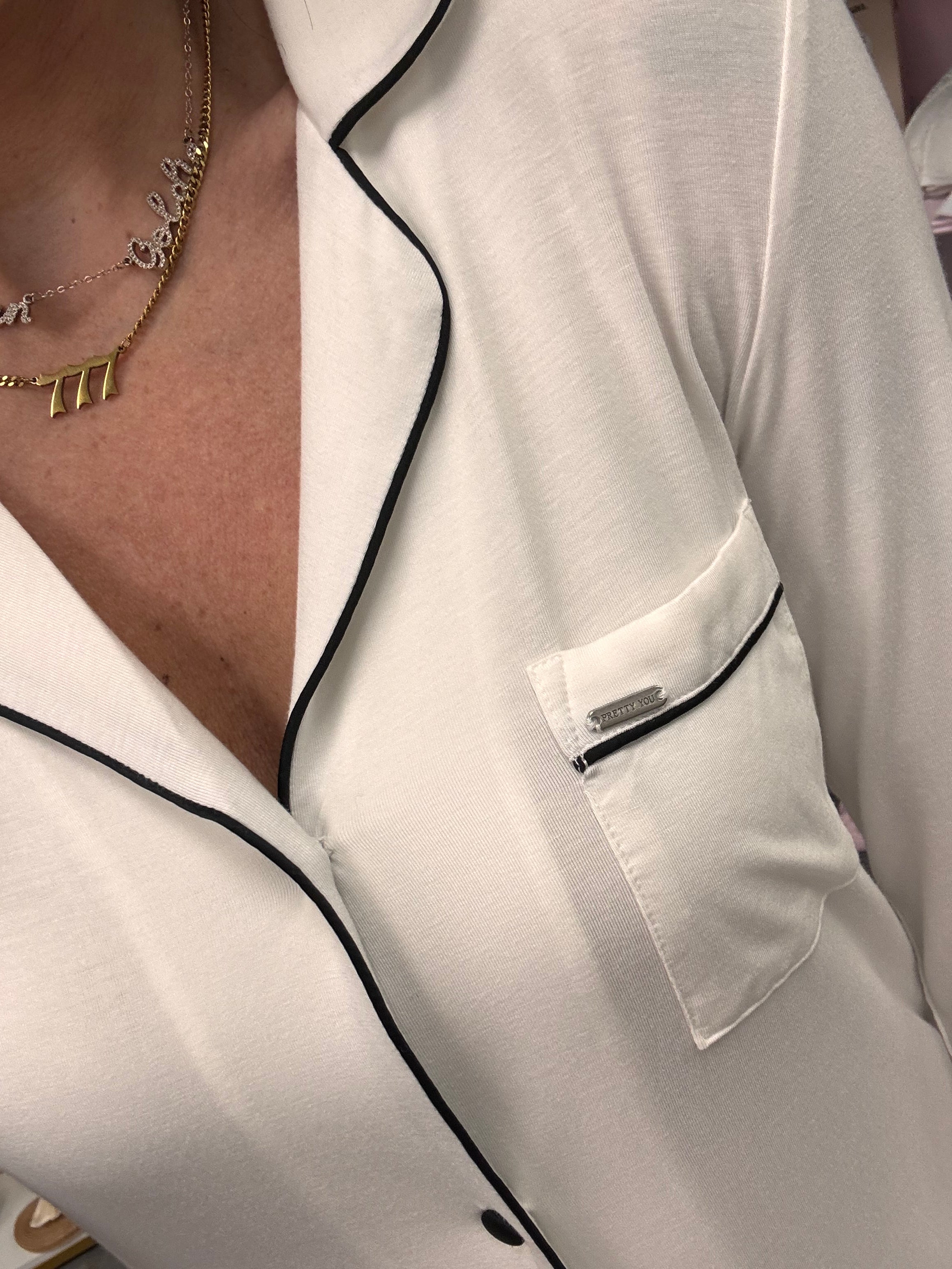Bamboo Nightshirt in Cream