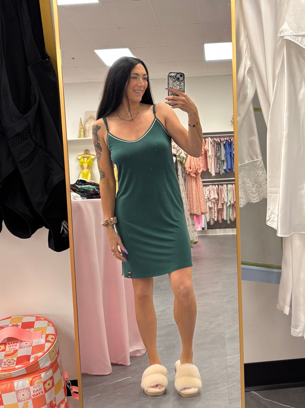 Bamboo Nightie in Green