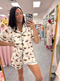 Martini Party Short Sleeve Lounge Set