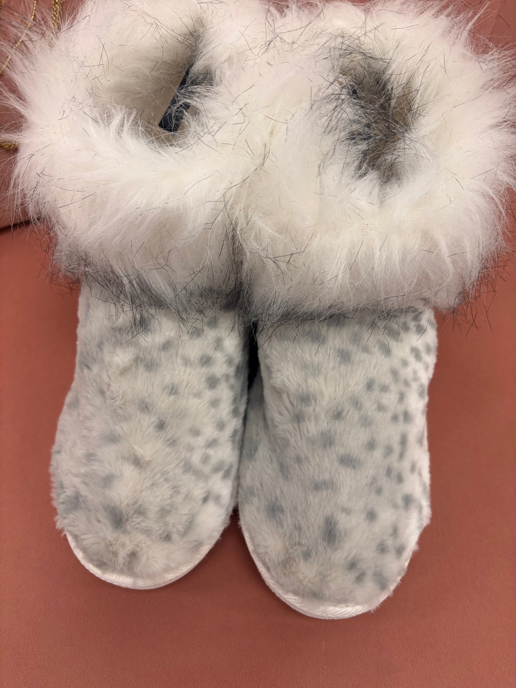 Snow Leopard Bootie