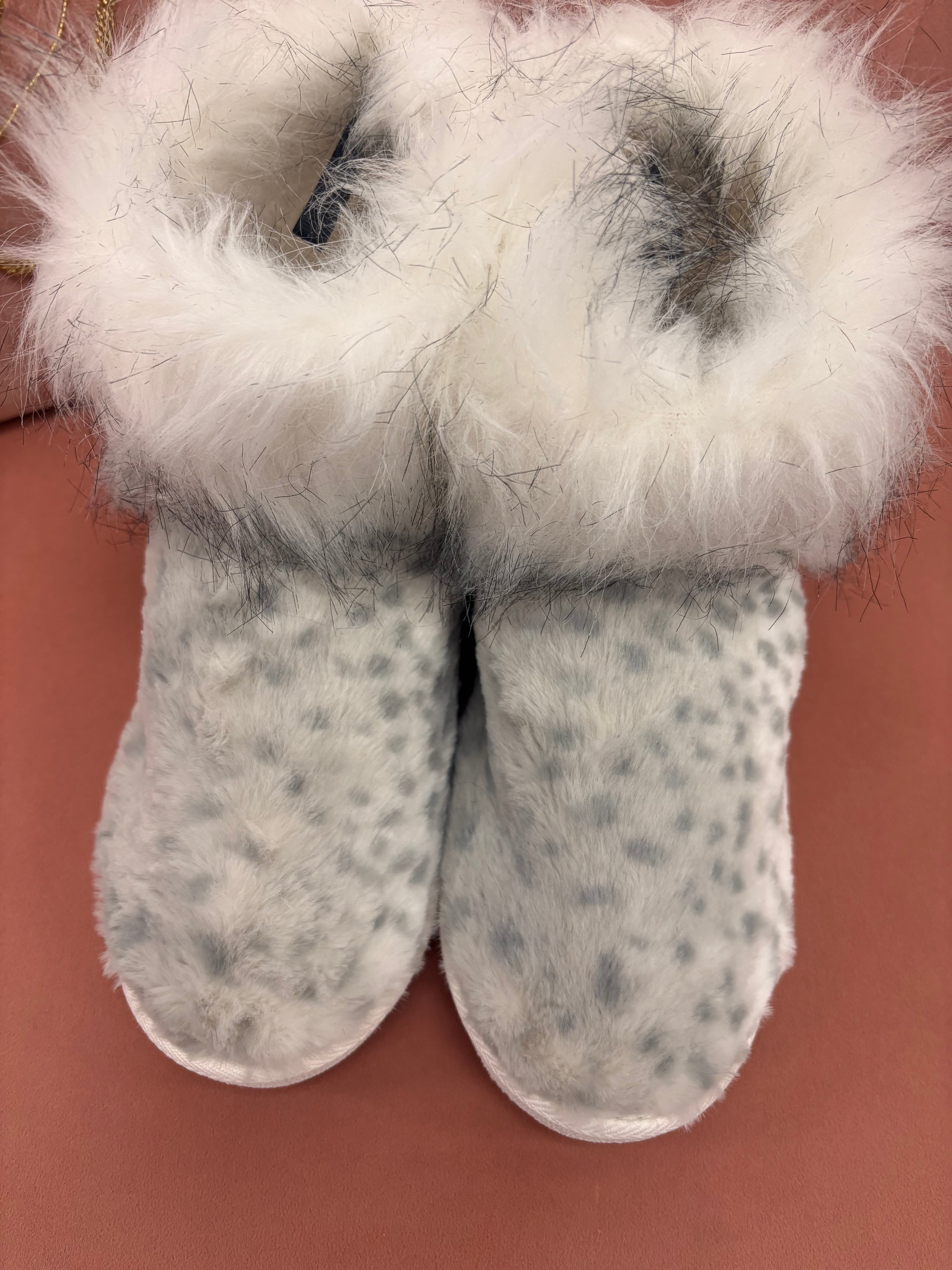 Snow Leopard Bootie