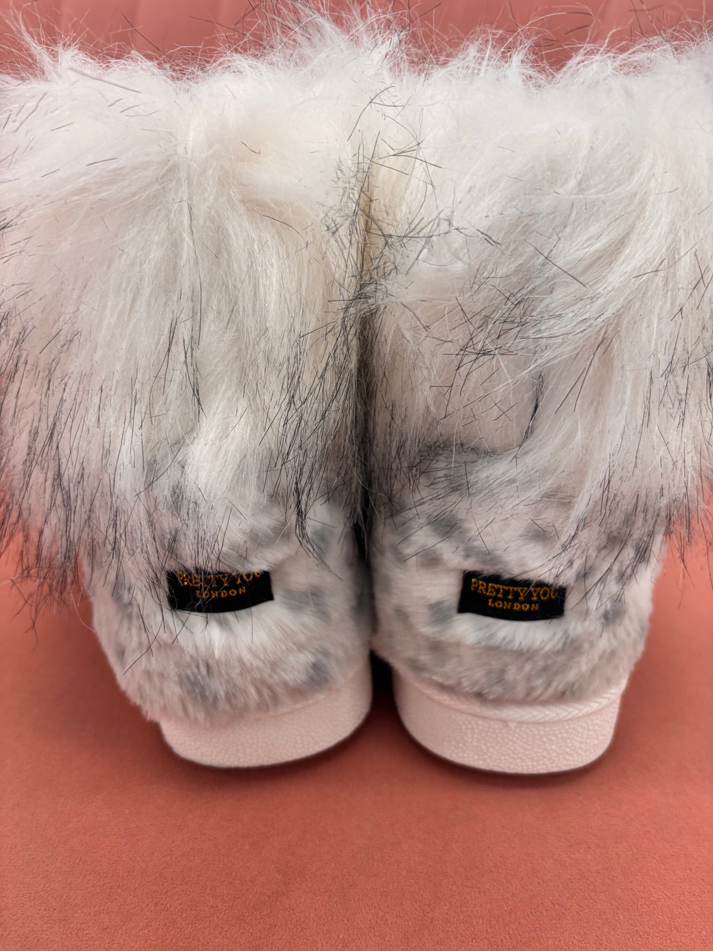 Snow Leopard Bootie