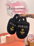 BEL AIR SLIPPERS - Queen B (Black)