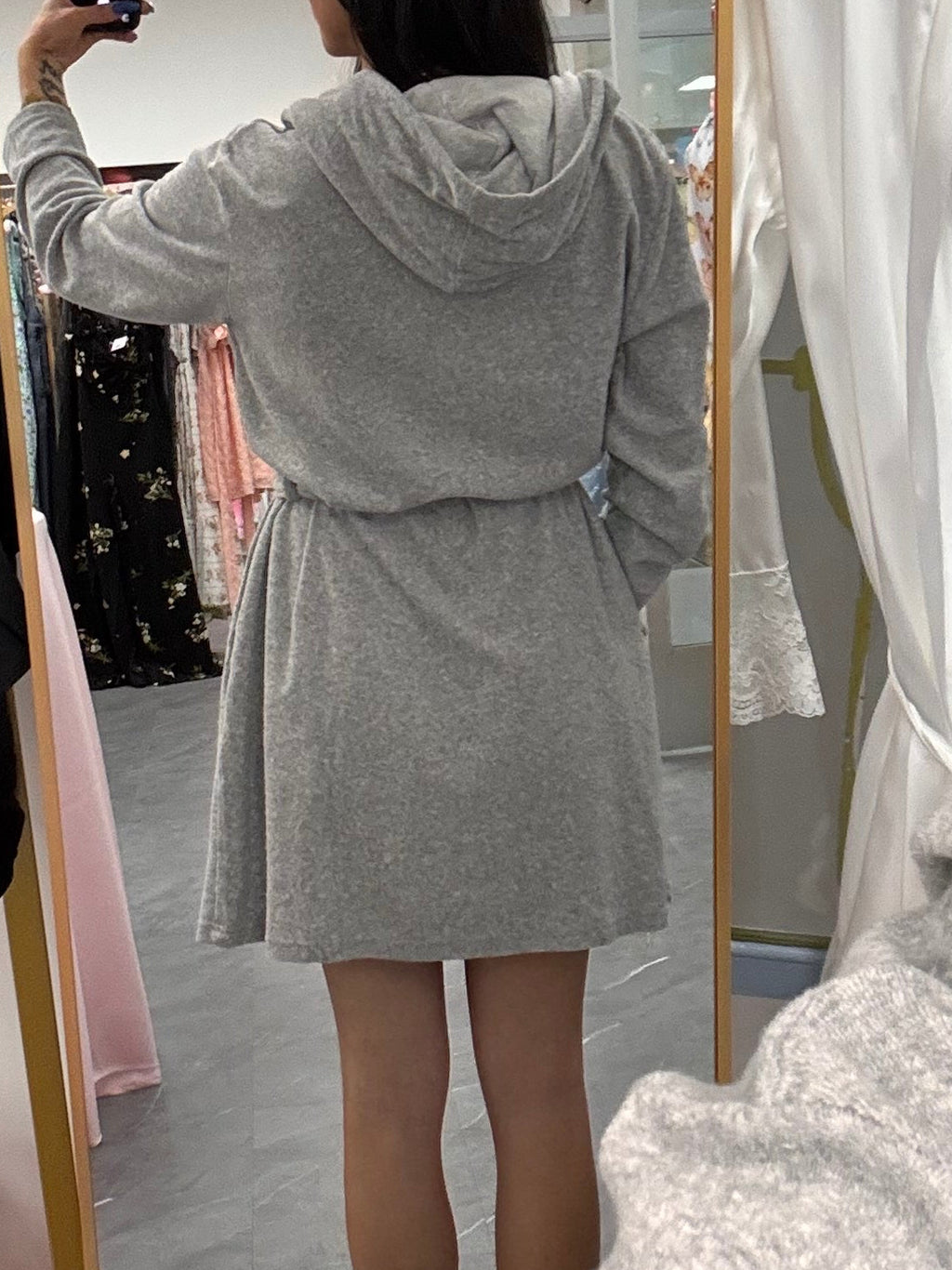 Organic Cotton Hooded Robe