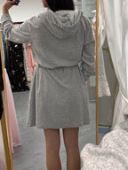 Organic Cotton Hooded Robe - Intimate Whispers