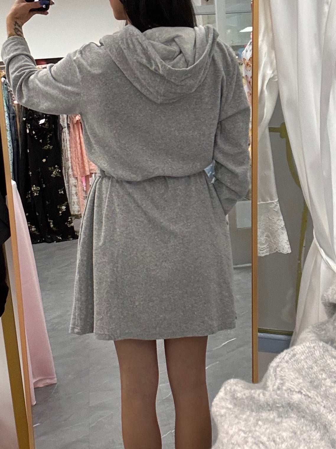 Organic Cotton Hooded Robe