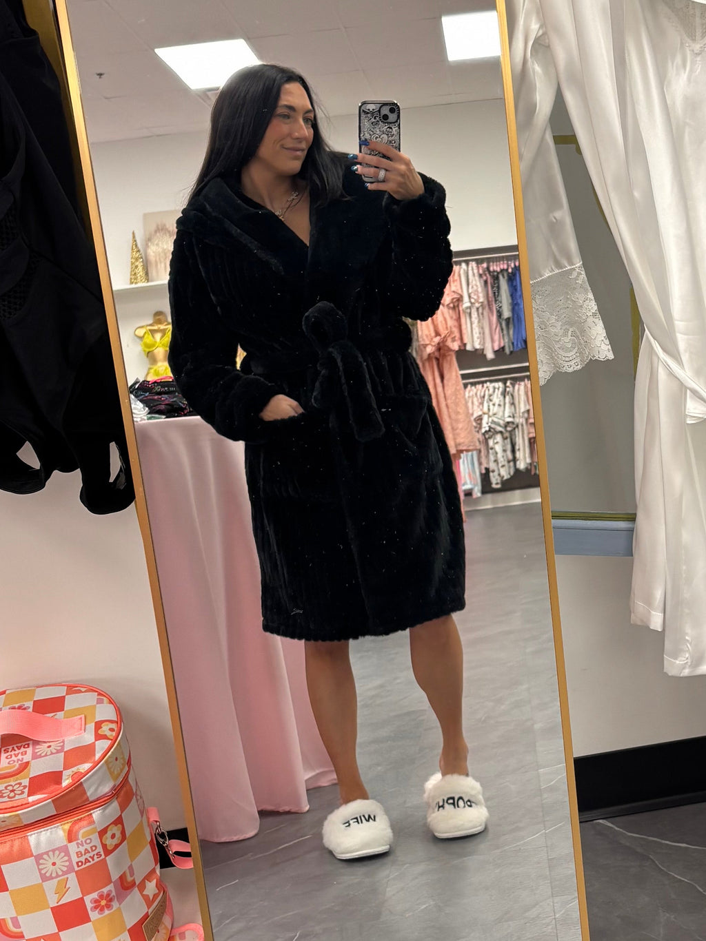 Cloud Robe in Black
