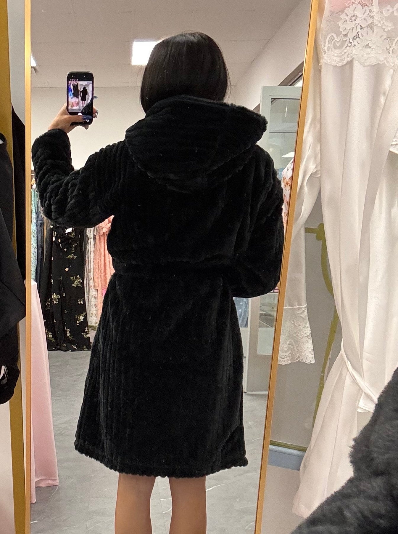 Cloud Robe in Black