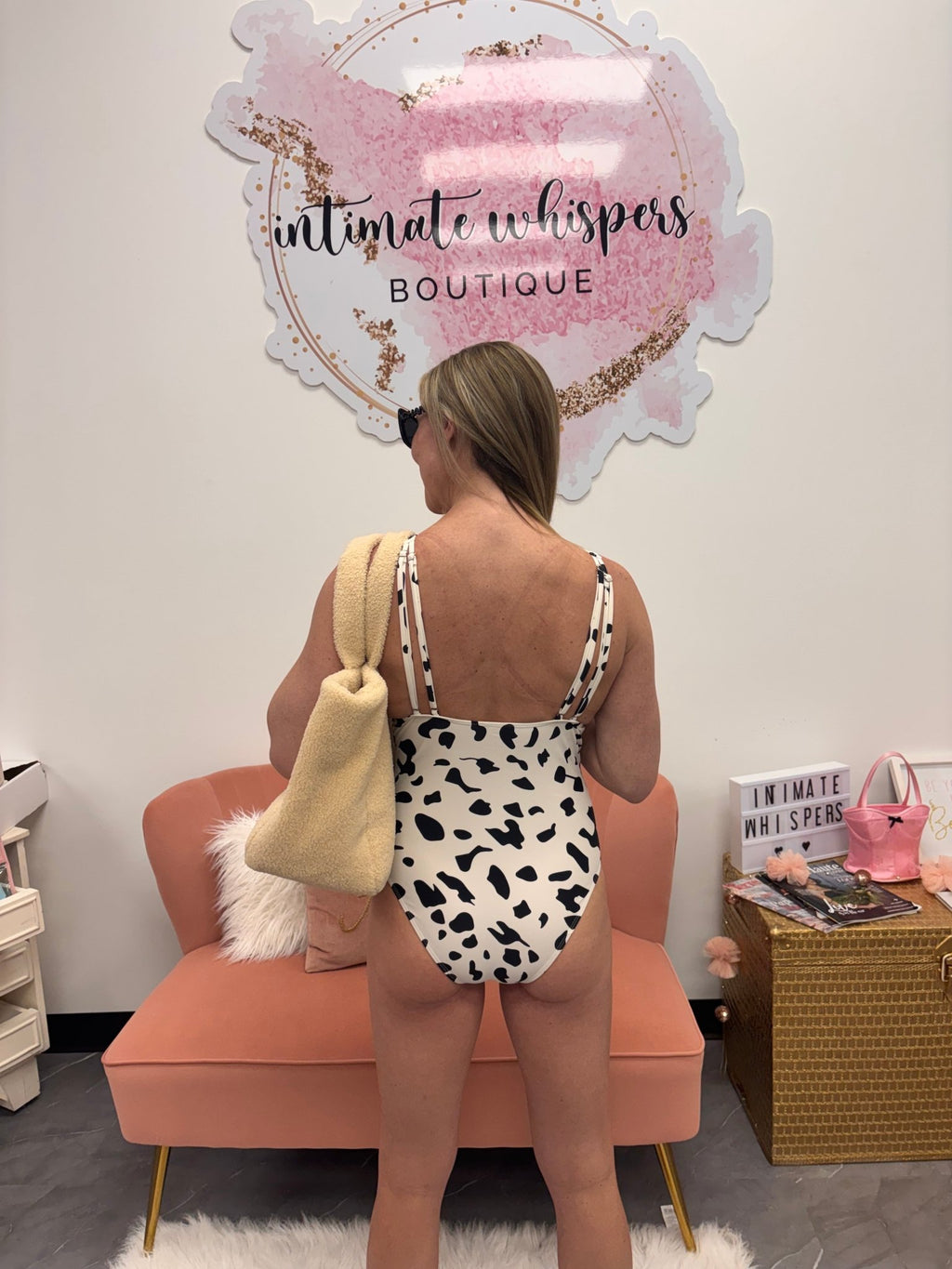 Leopard One Piece Swimsuit - Intimate Whispers
