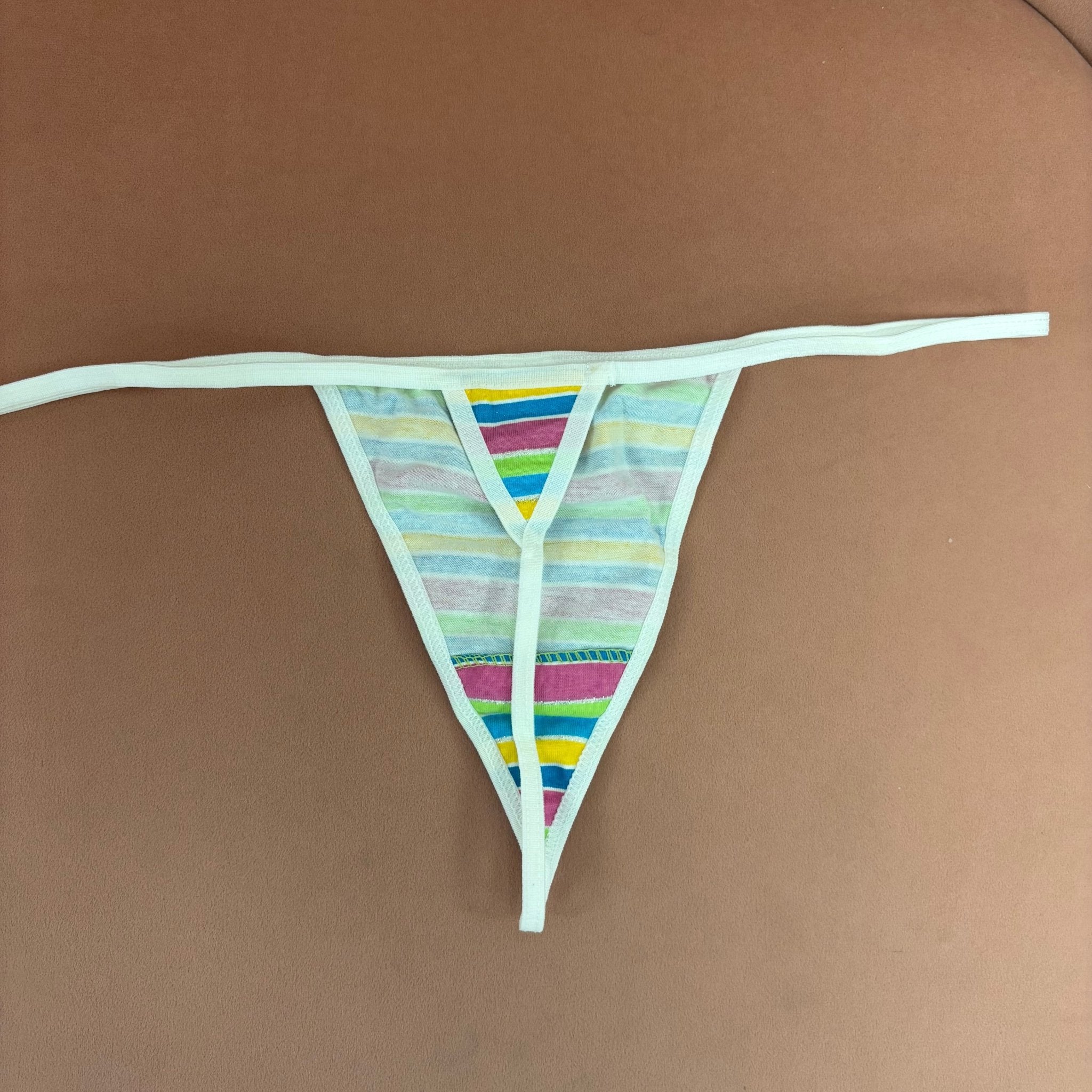Multicolor Striped G-String - Intimate Whispers